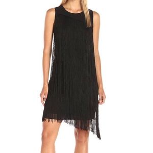 RACHEL ROY SHIFT FRINGE DRESS